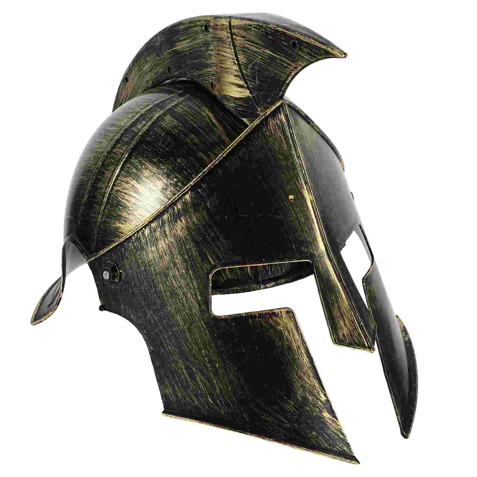 Roman Knight Cosplay Retro Style Gladiator Helmets Adult Medieval Hat Roman Soldier