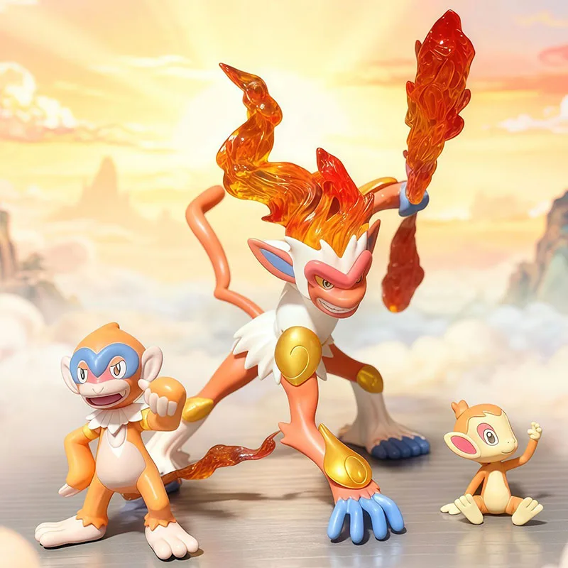 

Infernape Digimon Adventure Model Anime Pokemon Action Figure Simiabraz Panfer Figurine Collection Model Ornament Toys Kids Gift