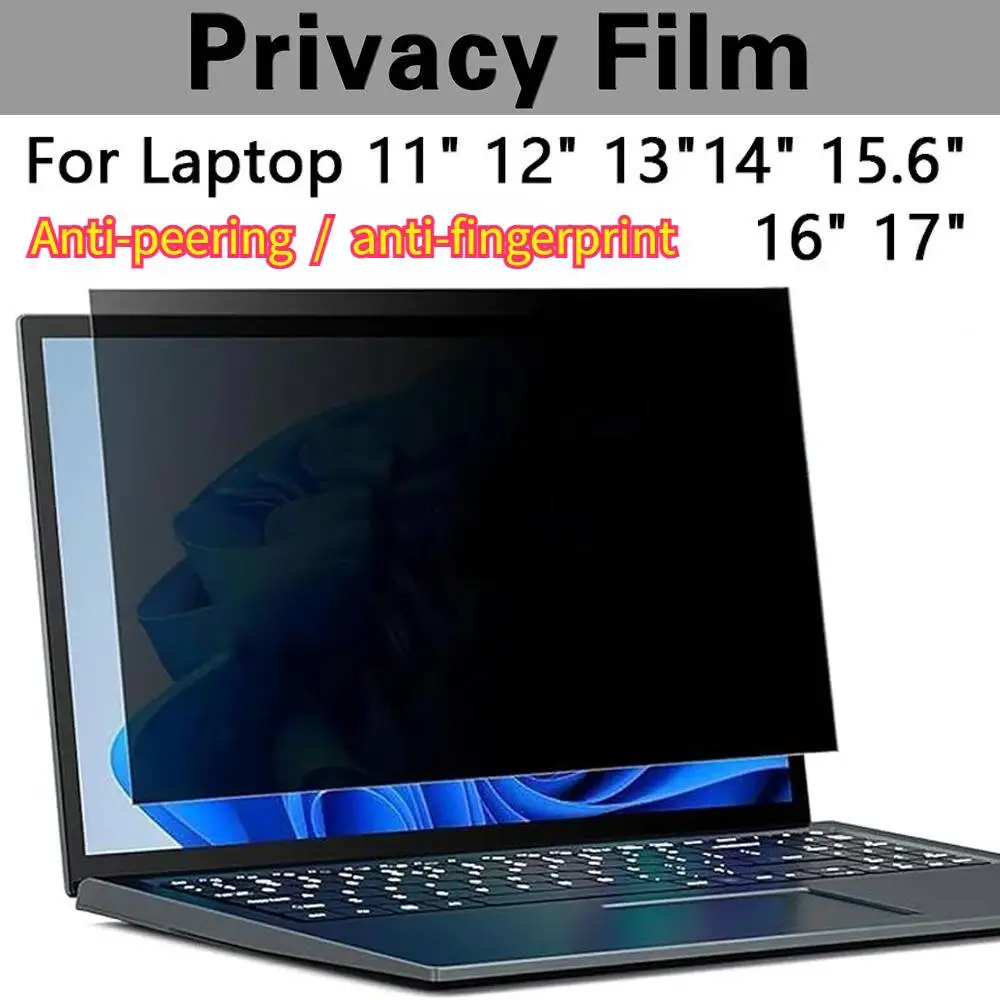 

Tablet Privacy Screen Protector for Lenovo HP Dell Xiaomi Laptop PC Notebook 11-17 Inch Anti-spy Anti-Peep Computer Film Filter