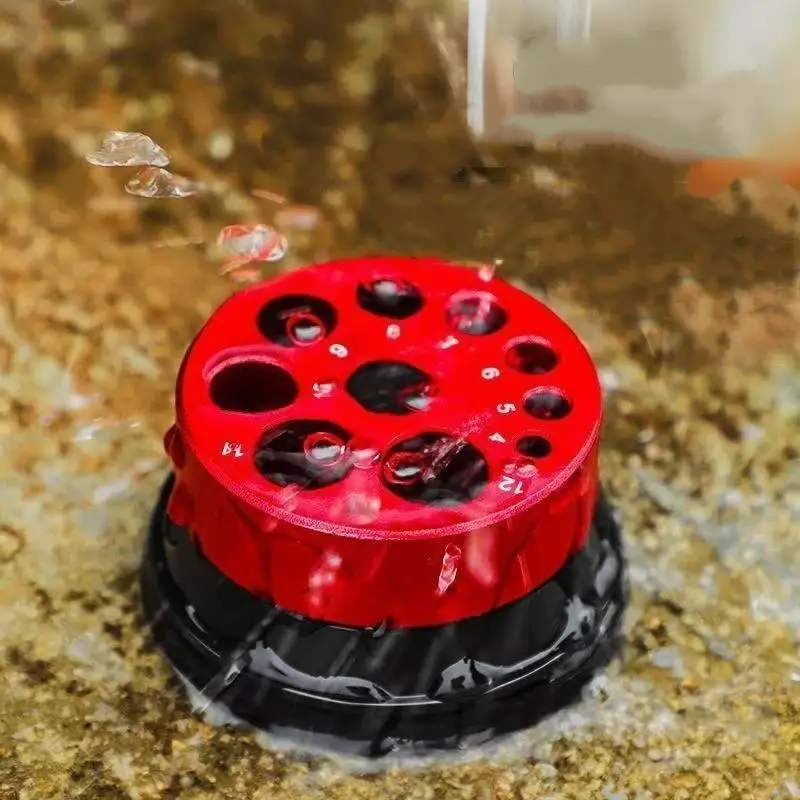Red Dust Extractor Attachment for Impact Drills Mess-free Dust Debris Removal Tool for Electrician Carpenter Drilling Work