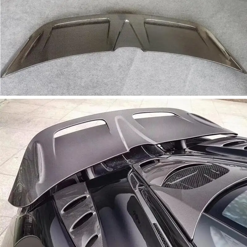 

Real Carbon Fiber Rear Trunk Wing Spoiler For McLaren 720S 2017 2018 2019 2020 2021 High Quality Refits M Style Body Kit