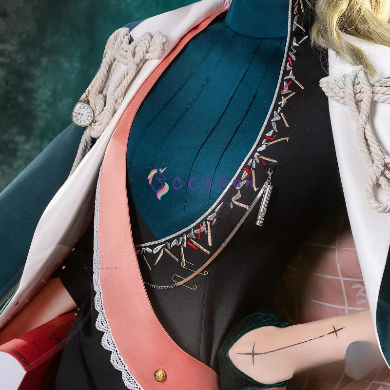 العكس: 1999 كورفوس تأثيري Iglika زي كوس لعبة أنيمي زي حفلة الهالوين لعب دور الملابس الملابس COSFun