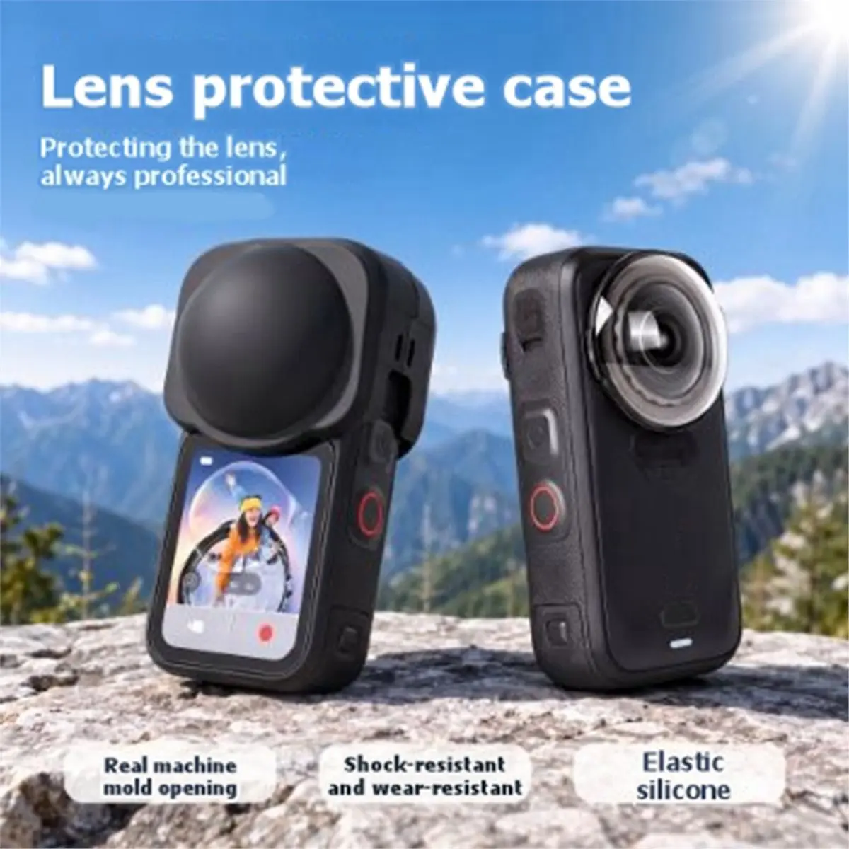 For X6 Lens Cap Silicone Cover Protector Lens Accessories Anti-Scratch Dustproof Soft Case Shell