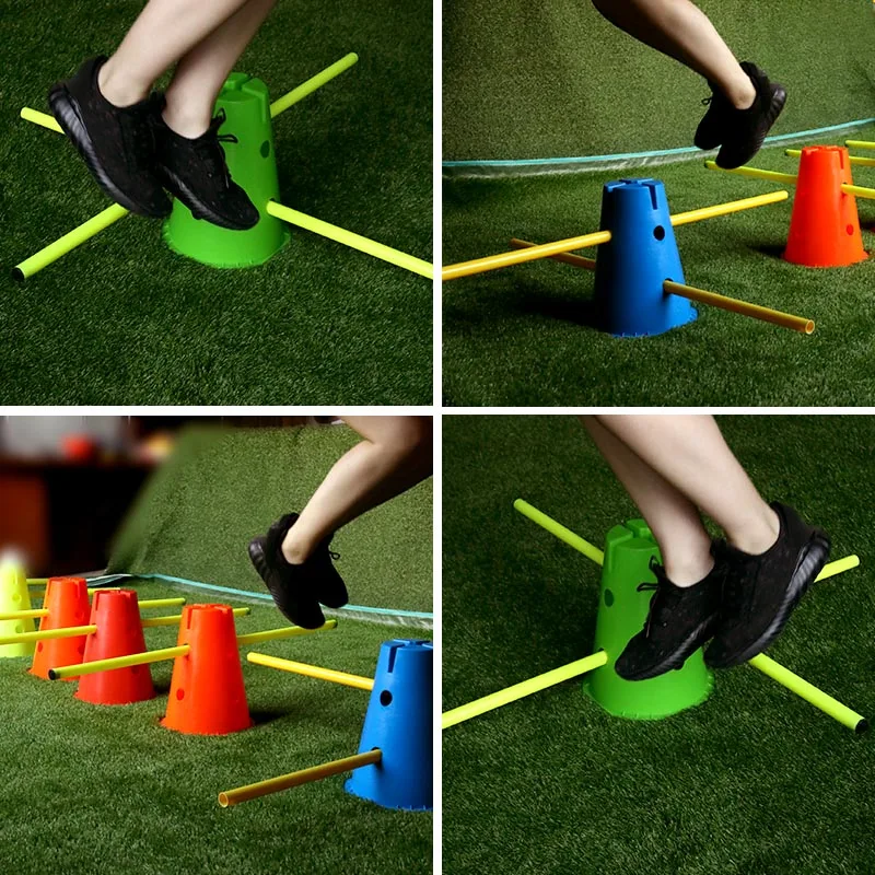 Attrezzatura per l'allenamento sportivo Fooall Baskeall Coni per ostacoli Marcatori per bambini della scuola materna Piccoli ostacoli Attrezzatura per il fitn