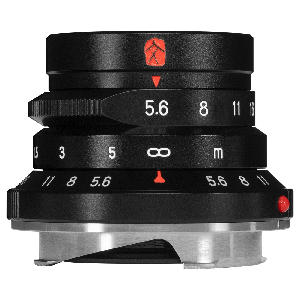 7artisans M28mm F5.6 Frull Frame Large Aperture MF Street Manual Lens for Rangefinder Leica M Mount Camera M10 M1 M2 M3 M5