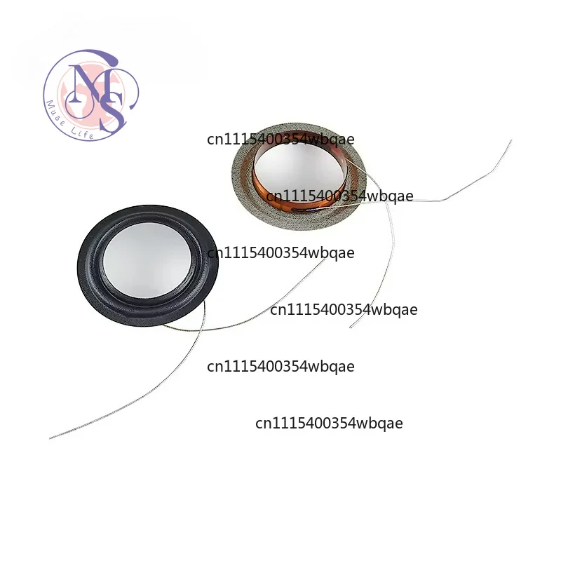 ZOCI-25.4mm Imported Ceramic Metal Matrix Diaphragm 25.5Core Treble Voice Coil Silk edge Single-side outlet For A026TS 2pc
