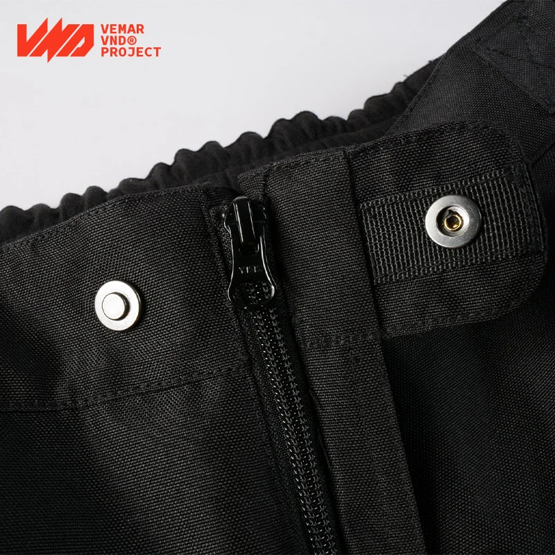 VND Motorcycle Windproof Pants Riding Motorrad Hose Quick to Wear/Take Off/Detach Men Women Comfortable Warm Winter Moto Pants