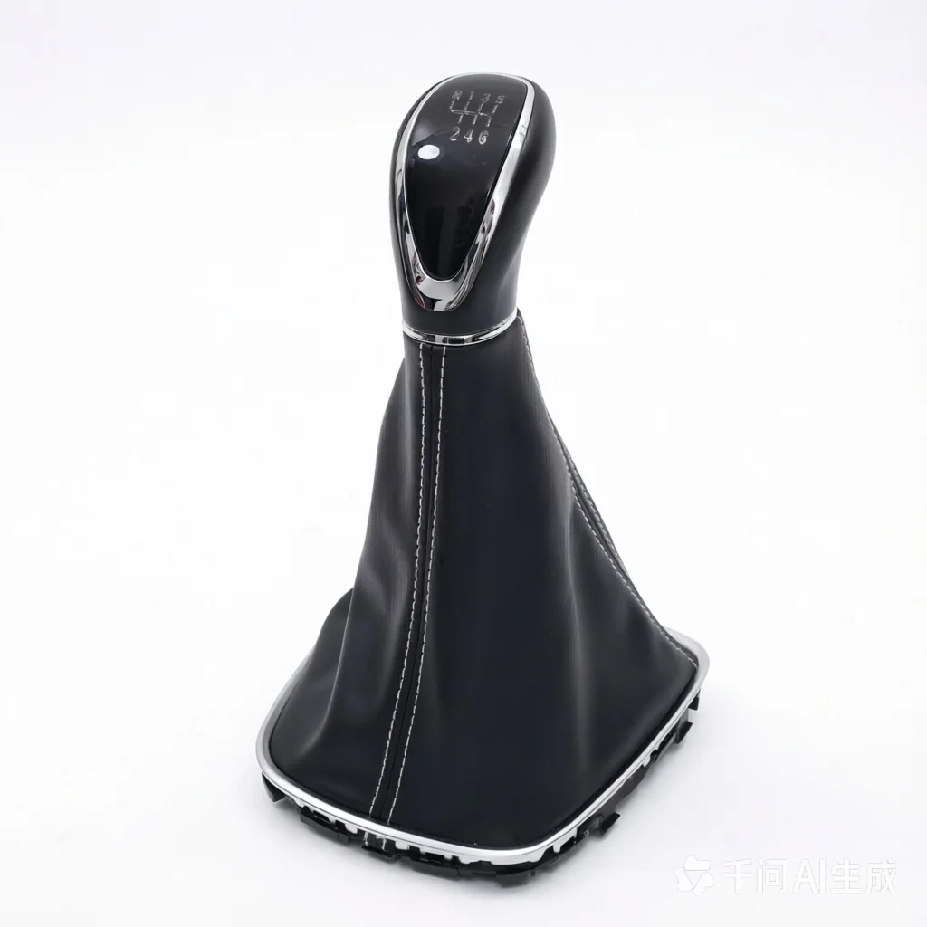 6 Speed Manual Car Shift Gear Knob Leather Boot For Opel Astra K Mk7 2017+ Astra J Buick Verano 2016-2019
