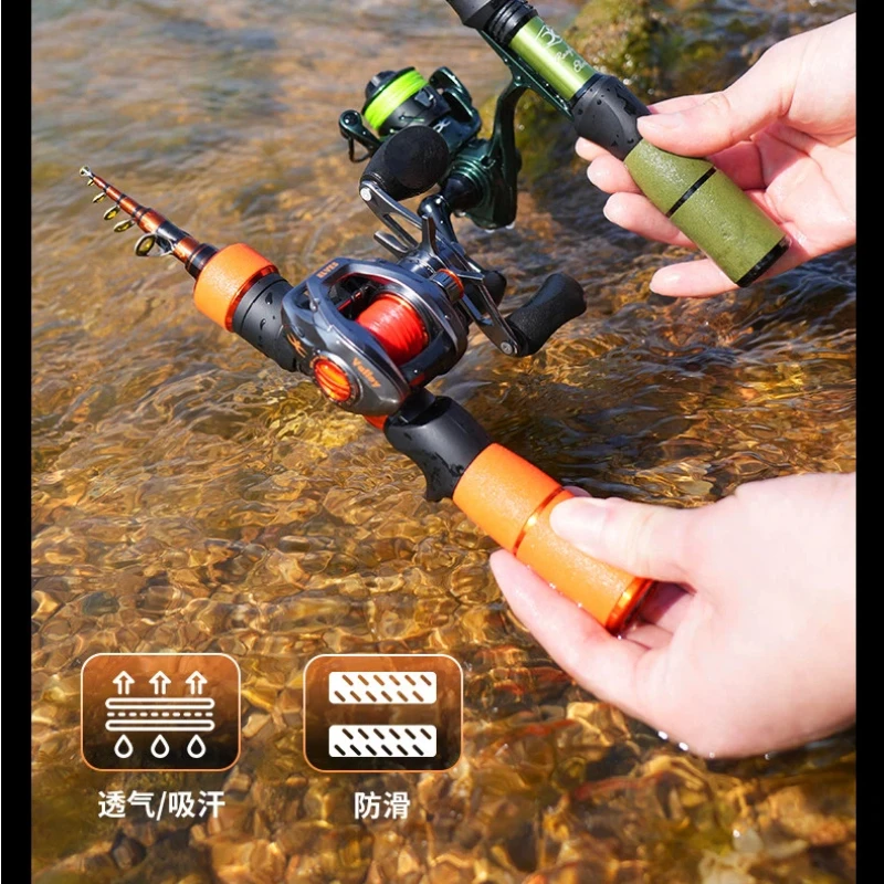 قصبة صيد تلسكوبية صغيرة من سلس - مراجعة Fishing Rod Telescopic وسعره