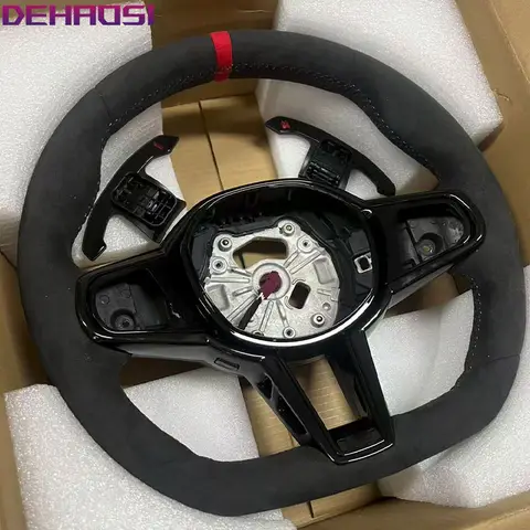 Volante de Fibra de Carbono para BMW Novo G80 G82 G83 G87 2019-2025 M2 M3 M4 Alcantara Atualização do Antigo para o Novo 2025 M4 Personalizado