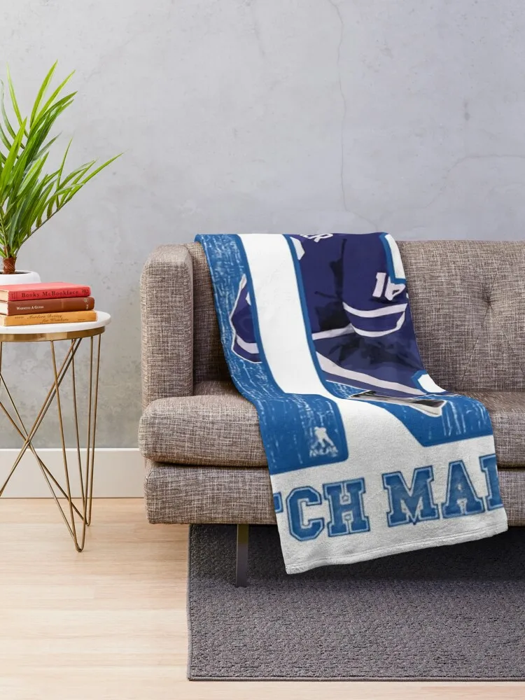 Mitch Marner Game Throw Blanket Flannels anime blankets and throws Blankets