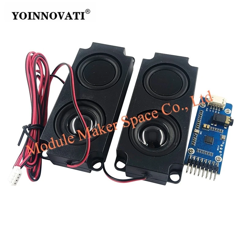WM8960 Audio Codec Module, Hi-Fi Audio Development Board Stereo Playback & Recording, I2C Control, Supports STM32/Arduino