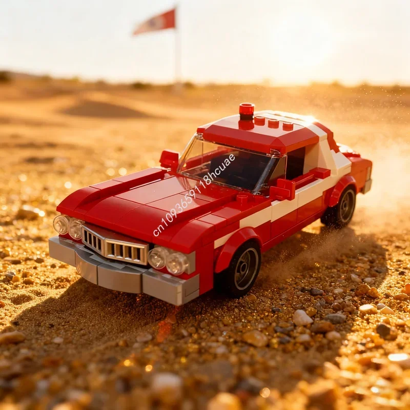 

258pcs MOC Starsky Hutch Forded Gran Torino Carsed Model Toys Building Blocks Festival Gift Creative Idea Brick Birthday