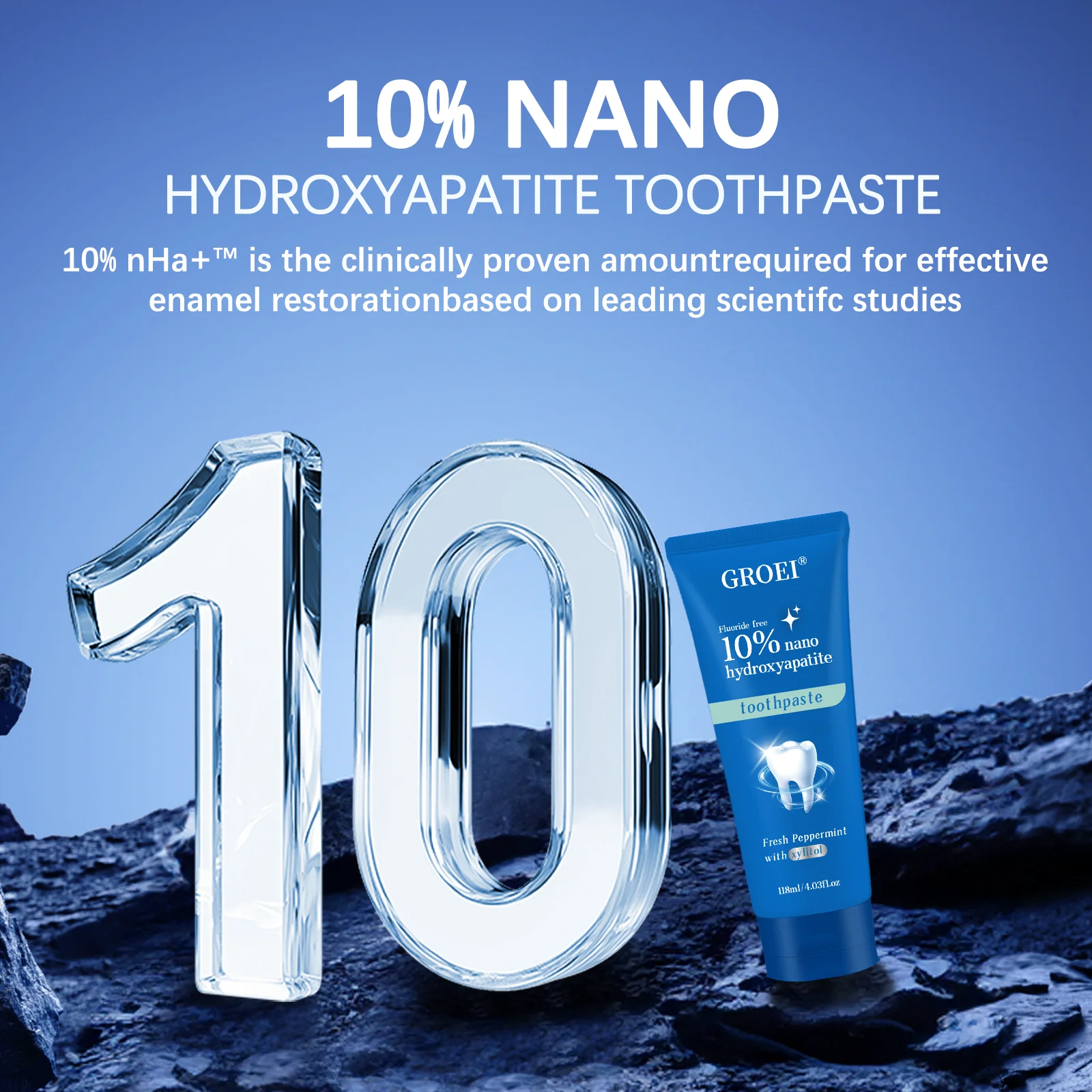 10% Nano Hydroxyapatite Toothp - Teeth Whitening That Works ulasan dan harga