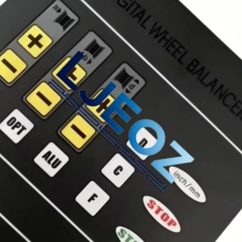 220*220 Tyre Wheel Balancer Machine Key Board Panel  For Unite U828 Button