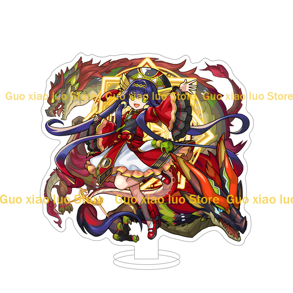 Monster Strike Skins Lucifer Yakumo Neo Muse Luna Zhong Kui Kirin May Solomon Laplace Arthur mana Acrylic stand Anime ornament