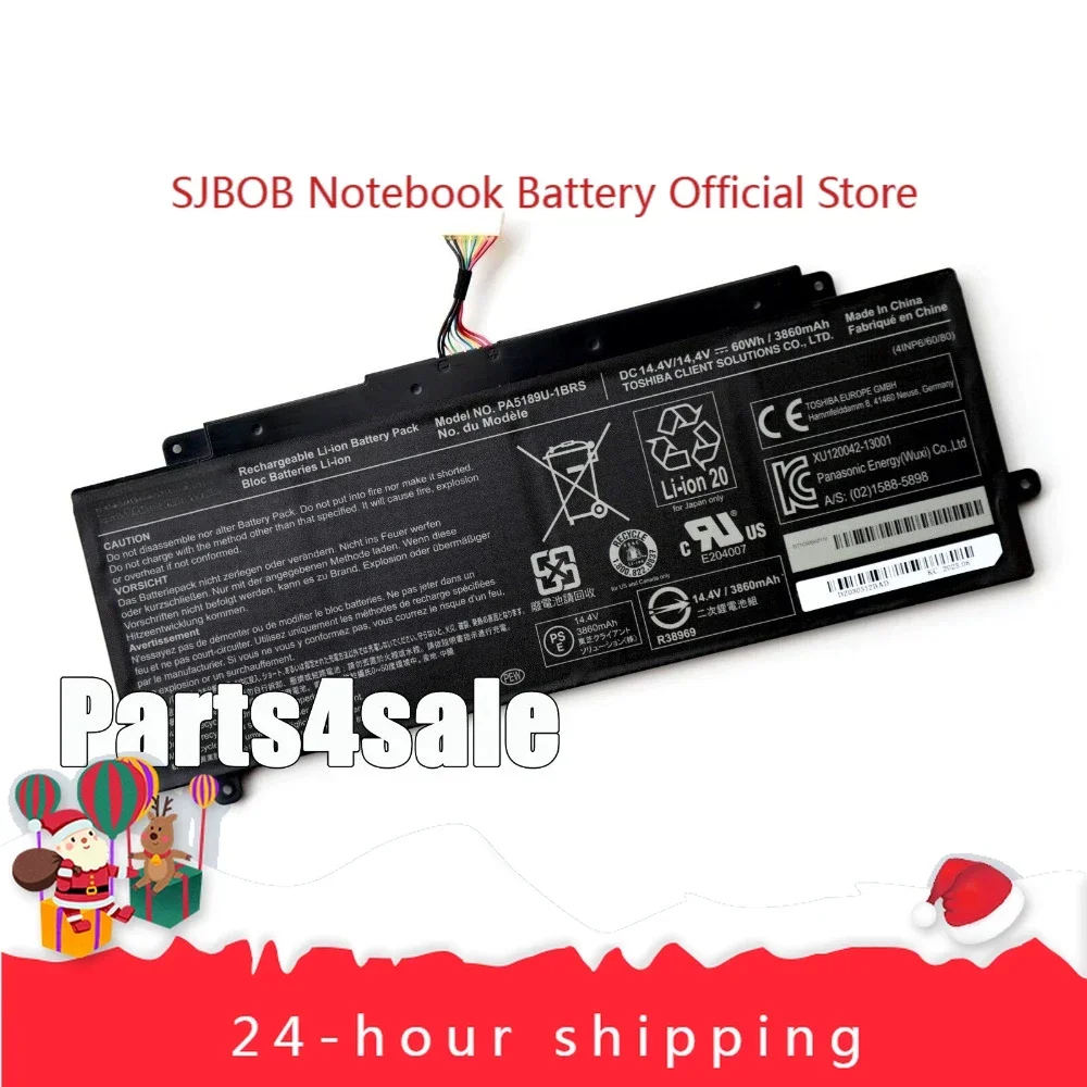 Genuine PA5189U-1BRS Battery  for Toshiba Satellite Radius P55W P55W-B P55W-B5224 Laptop battery