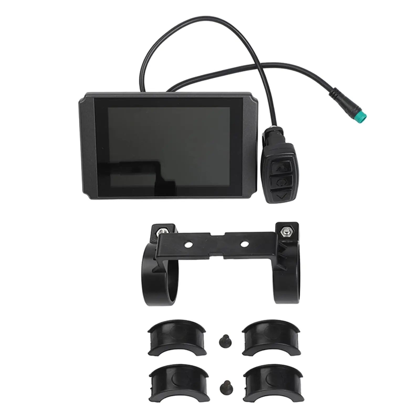 Sleek Design Electric Bike Display for KT LCD8H and Practical Waterproof Meter Compatible with Multiple Voltages