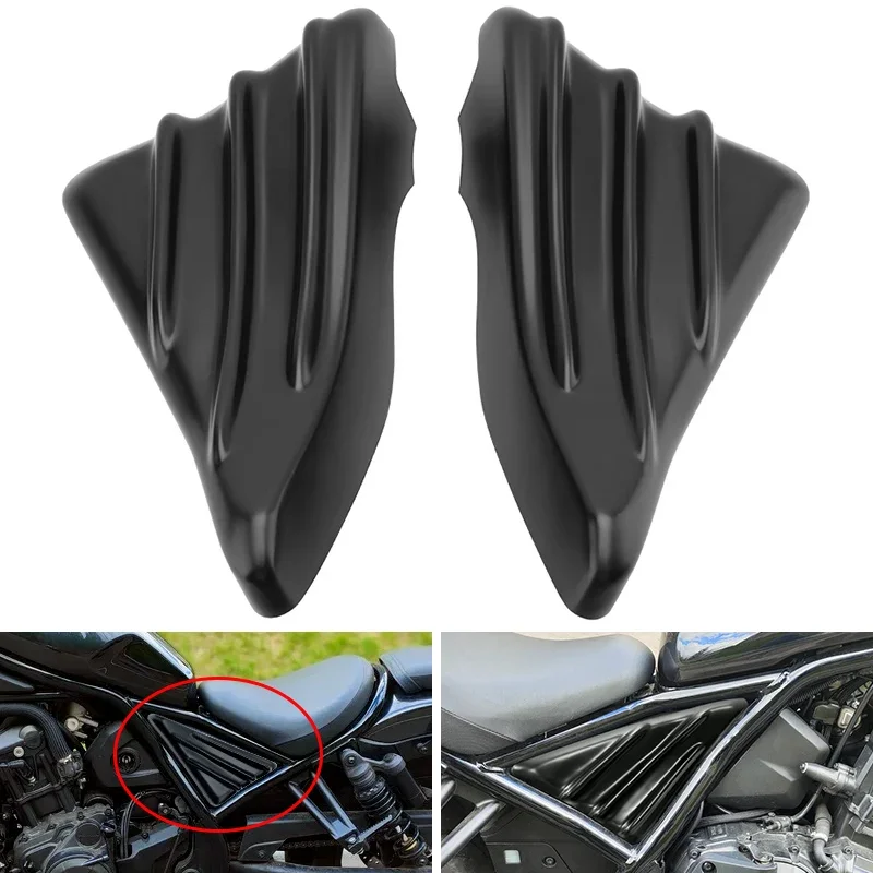 

For Honda Rebel 1100 CMX1100 2021 2024 2023 2022 Motorcycle Matte Black Side Frame Cover Panel Engine Guard Fairing Accessories