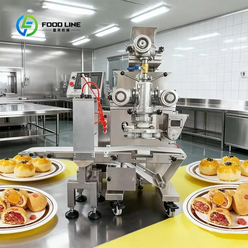 Customized Mini Automatic Multi-Function Encrusting Forming Machine, Electric Bakery Equipment for Tortillas & Meat Balls