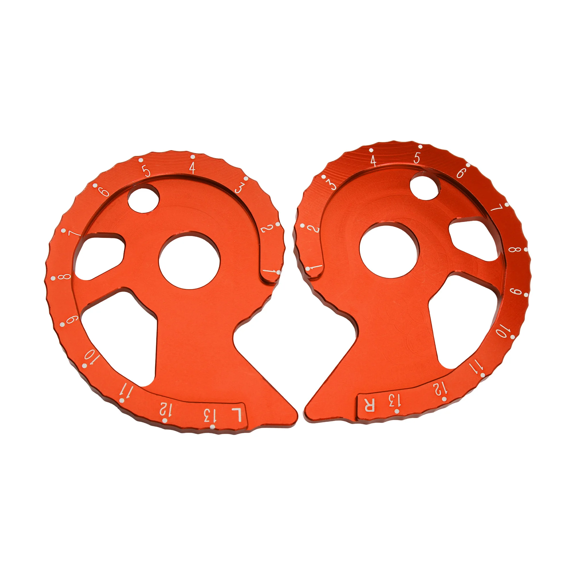 ホンダ ヤマハ DT125R TTR CRF150F 230F CRM250 オートバイ チェーンアジャスター ガイド レギュレーター 左右セット モトクロス アクセサリー