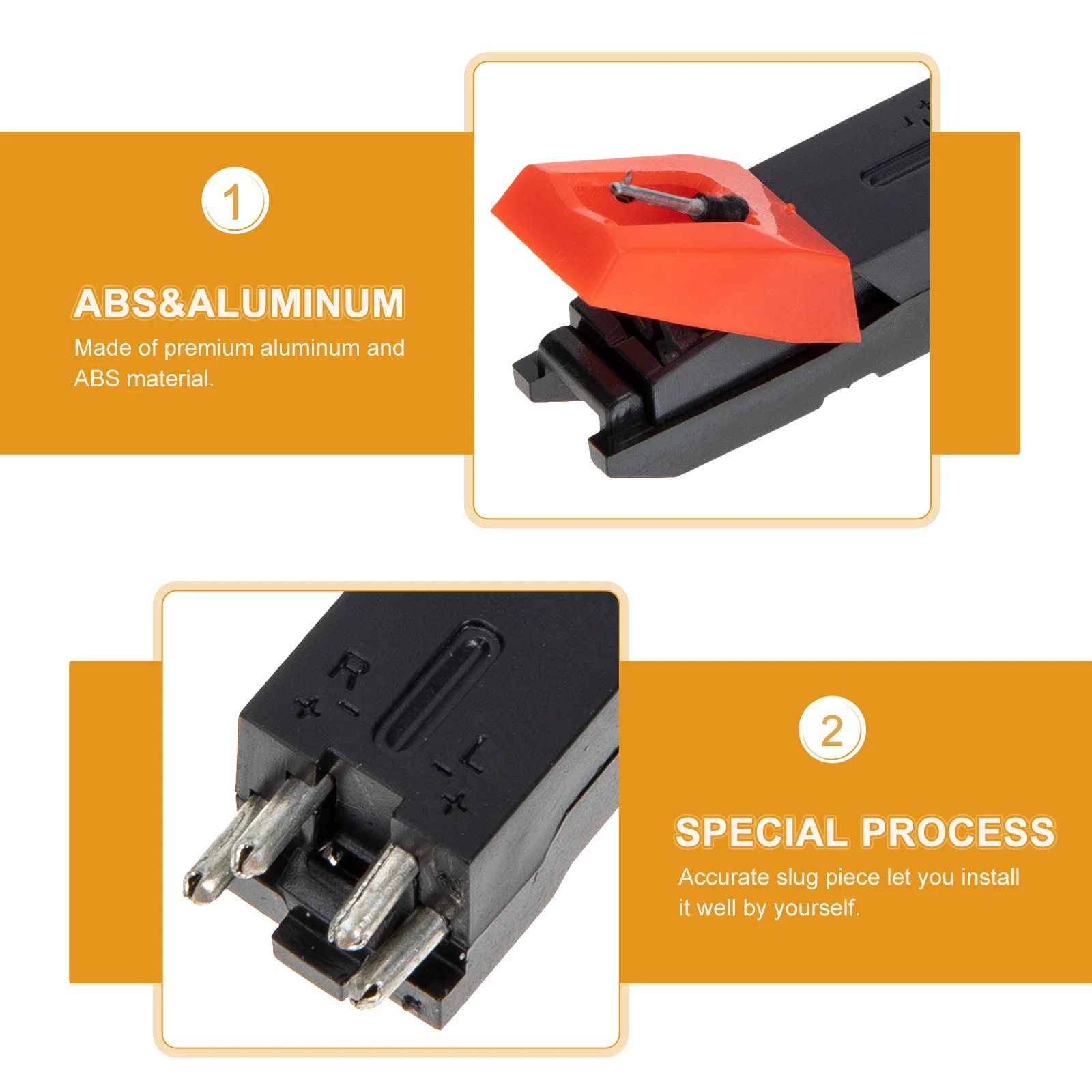 

Vinyl Record Player Stylus Replacement Needle High-Grade Turntable Cartridge For Home Audio Durable Phonograph Pickup Universal