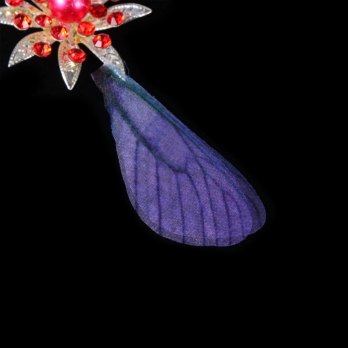 

Dragonfly Charm Decoration Artificial Earrings Accessories Extra Large Fairy Wings Adult Purple Handmade Supplies