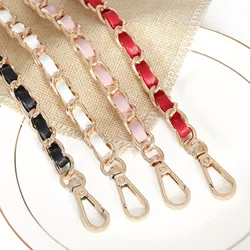 Universal Shoulder Bag Strap Chain Strap For Crossbody Bag Simple Solid Color Strap Handbag Chain