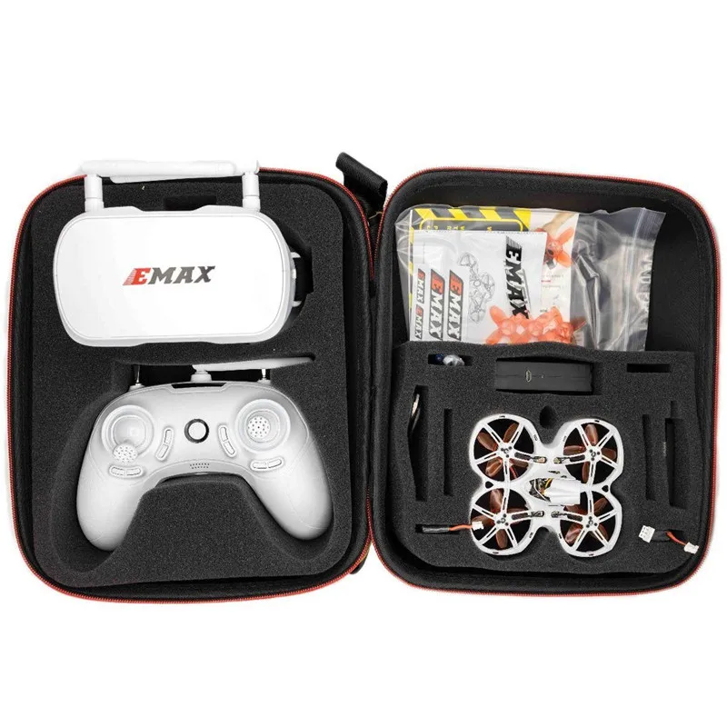 EMAX Tinyhawk II 75mm 1-2S Whoop FPV Racing Drone RC Quadcopter BNF RTF z FrSky D8 Runcam 2 Cam Camera 25/100/200mw VTX ESC