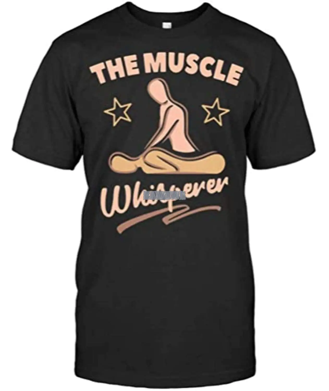 Mens summer t-shirt Massage xoa The Muscle Whisperer T Shirt Black cotton tshirt men tee shirt brand fashion tops