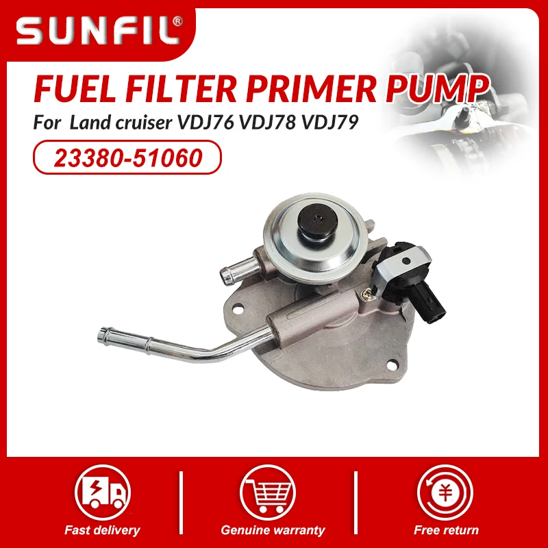 

23380-51060 2338051060 Fuel Filter Primer Pump For Land cruiser VDJ76 VDJ78 VDJ79