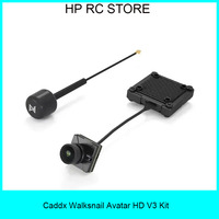 Caddx Walksnail Avatar HD Nano Kit V3 - 1080P/60FPS, 160° FOV, 32G Storage, Built-in 9cm/14cm Cables for 14x14mm FPV Drone
