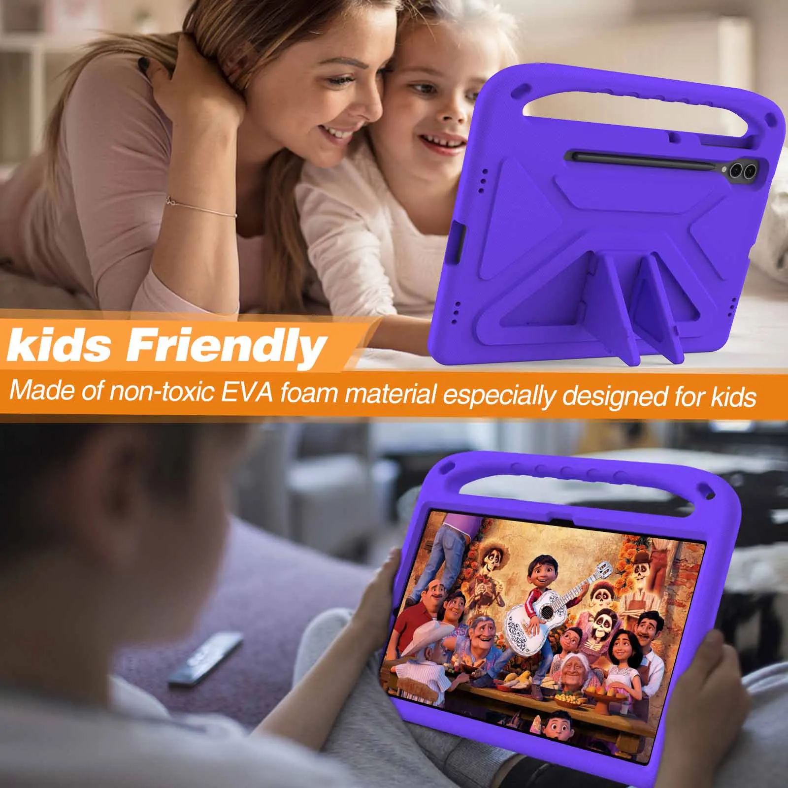 OligKids-Coque de protection antichoc pour Xiaomi, étui de sécurité pour Redmi Pad SE, 11, 2023 Pad Pro, 5, 6 Pro, 12.1"