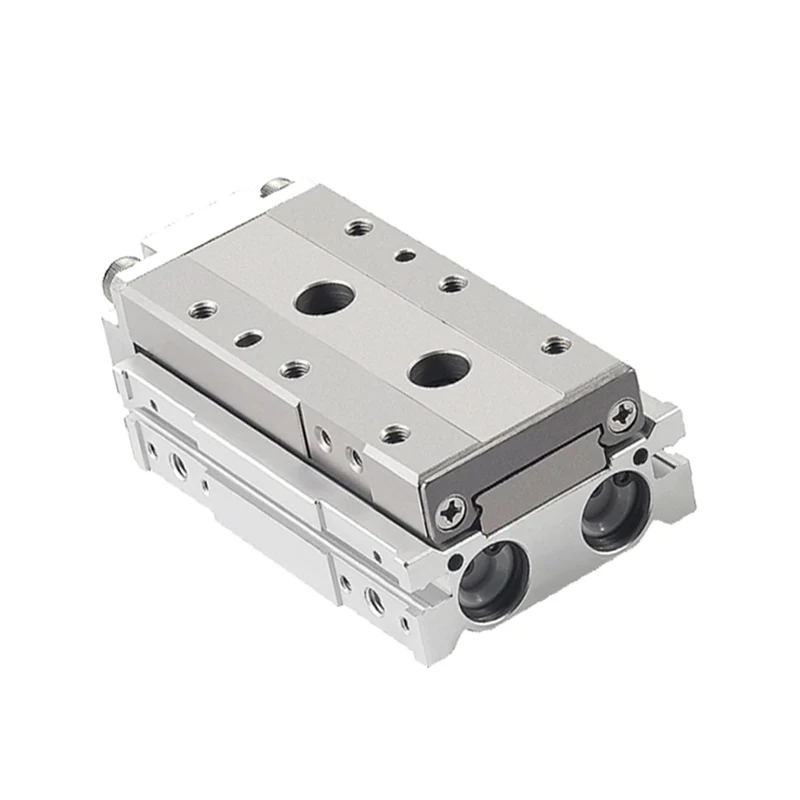 LCG Full Series Linear Sliding Pneumatic Cylinder Aluminum Alloy LCG Bore6 8 12 16 20 25mm-Stroke 10/20/40/50/75/125/150mm