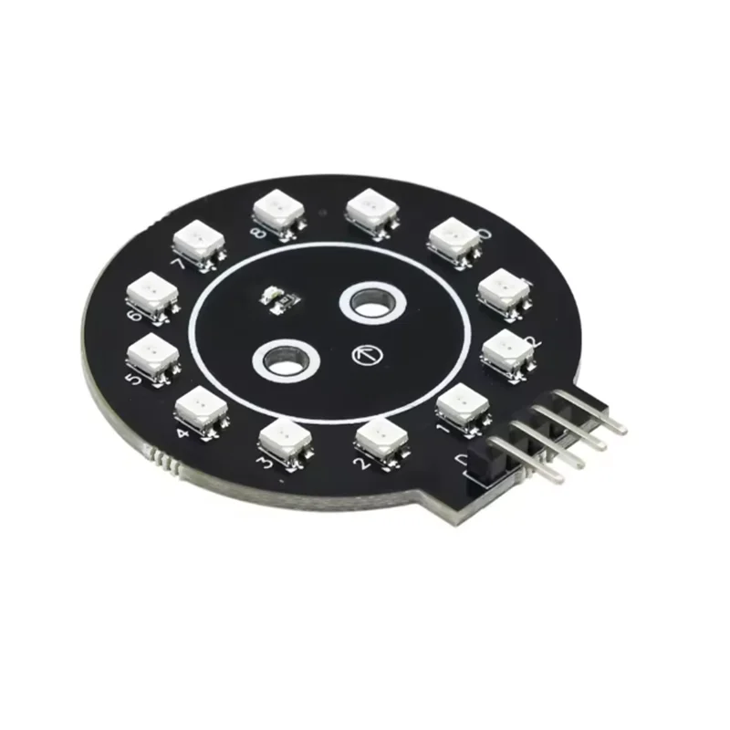 RGB color light panel seven color light module suitable for Arduino programming kit 51 single chip microcomputer ESP32