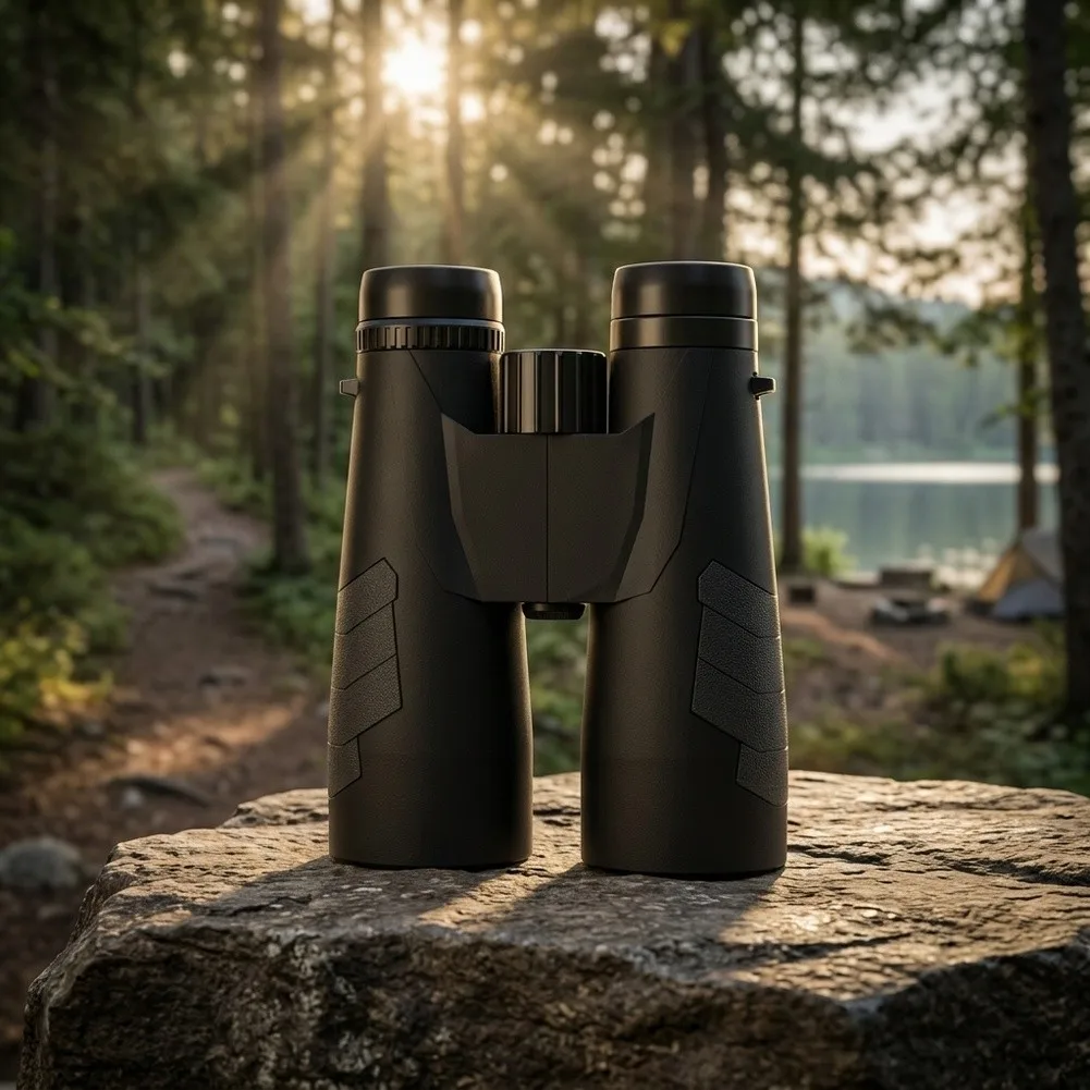 Coated Binoculars 12x50 Binoculars Outdoor Adventure Use Powerful Magnification Optical Outdoor Adventures  Coated