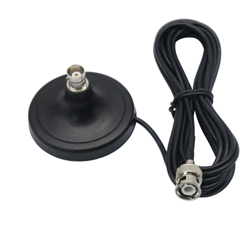 Antena BNC macho y hembra, Base magnética fuerte, Cable de extensión de 3 metros para micrófono inalámbrico Q9 RG174