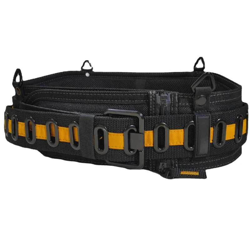 

Heavy duty tool kit, electrician waist bag, multifunctional thickening combination tool, waist belt, shoulder strap