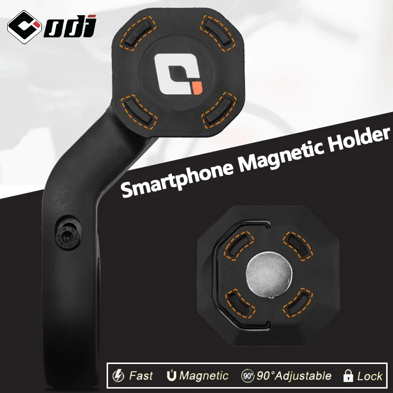 

ODI Bicycle Motorcycle Quick Release Rotating Magnetic Phone Holder Navigation Riding Mount Stand Mountain Bike Cycling Parts