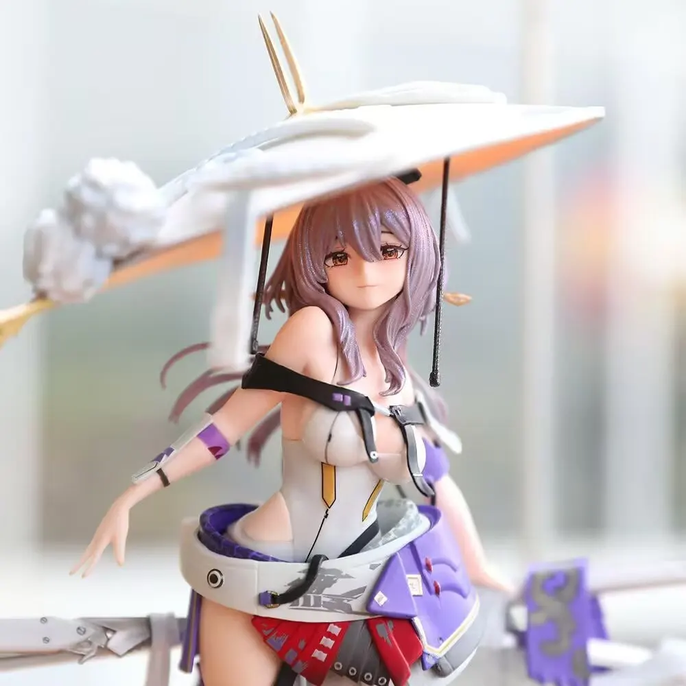 

Crimson Battle Maiden Gk Figure, Exquisitely Painted Anime Statue With Official Aesthetic, Premium Display Model