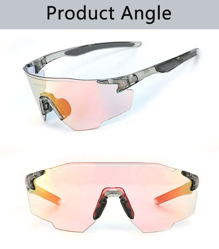 ELICIT color changing Cycling Glasses for Men , Sunglasses, Glasses, Sports, MTB, Outdoor Glasses, Bicycle, Riding,UV400