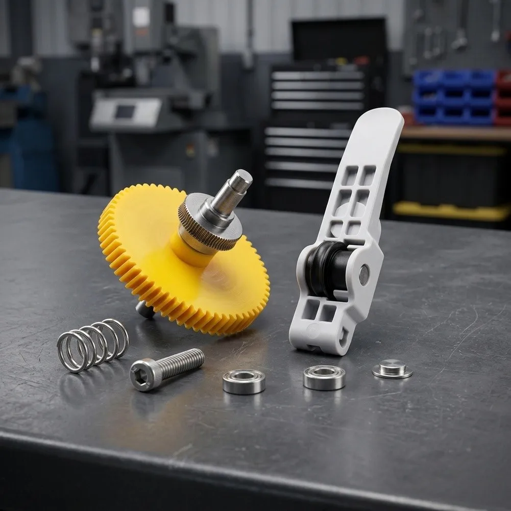 Extruder Gear Kit for BambuLab For A2L For 3D Printers Plastic Handle Robust Construction for Long Term Printing Stability
