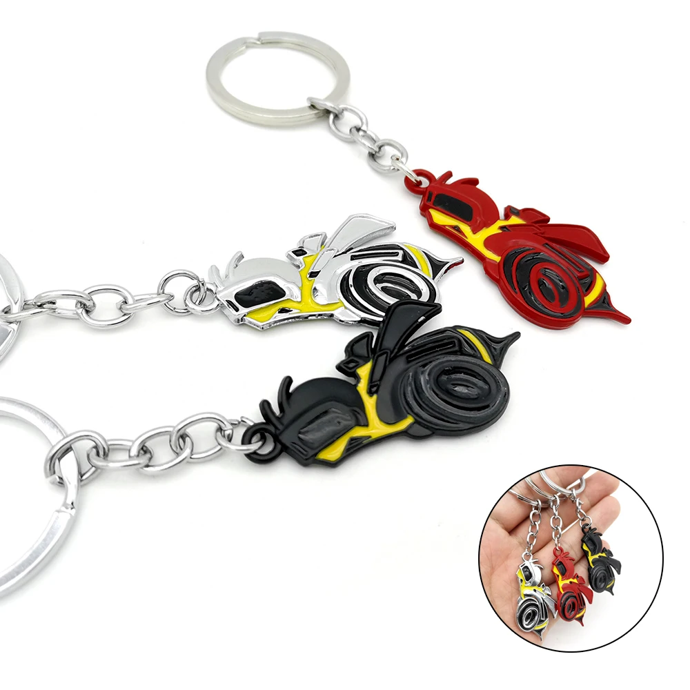 

Dodge Bee Car Keychain Keyring For BMW Nismo Ford Men Women Car Key Interior Car Gadget Car Styling Accessories