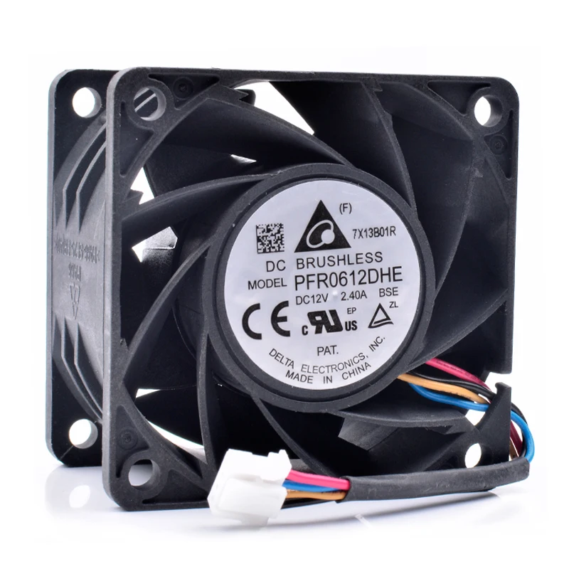 

Original PFR0612DHE 6cm 6038 60mm 60x60x38mm 12V 2.40A server large air volume cooling fan