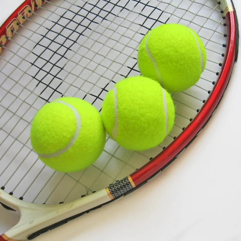 Powerti-pelota de tenis de entrenamiento para principiantes, deporte al aire libre, pelota de gimnasio para mascotas, pelota de práctica lenta, 801