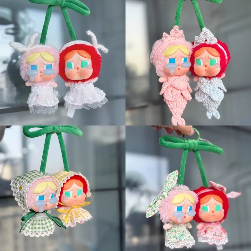 

1 Set For Crybaby Clothes Tears Of Love Series Doll Anime Peripheral Checkered Dress Mermaid Suit Diy Doll Only Clothing Gifts