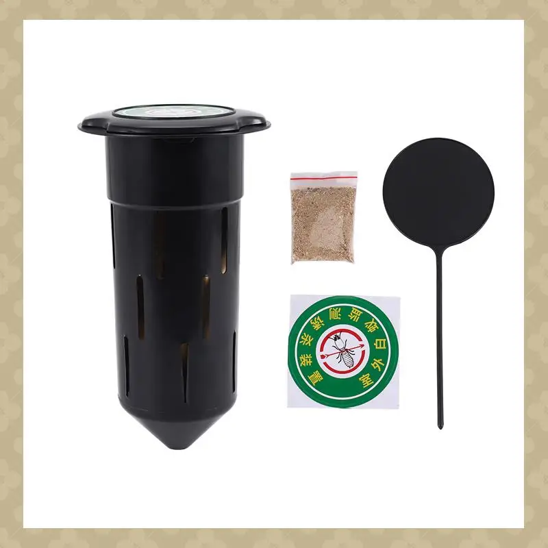 

AB45 Outdoor Termite Bait Box Termite Killer Trapper White Ant Attracting Box Termites Bait Box Station Garden