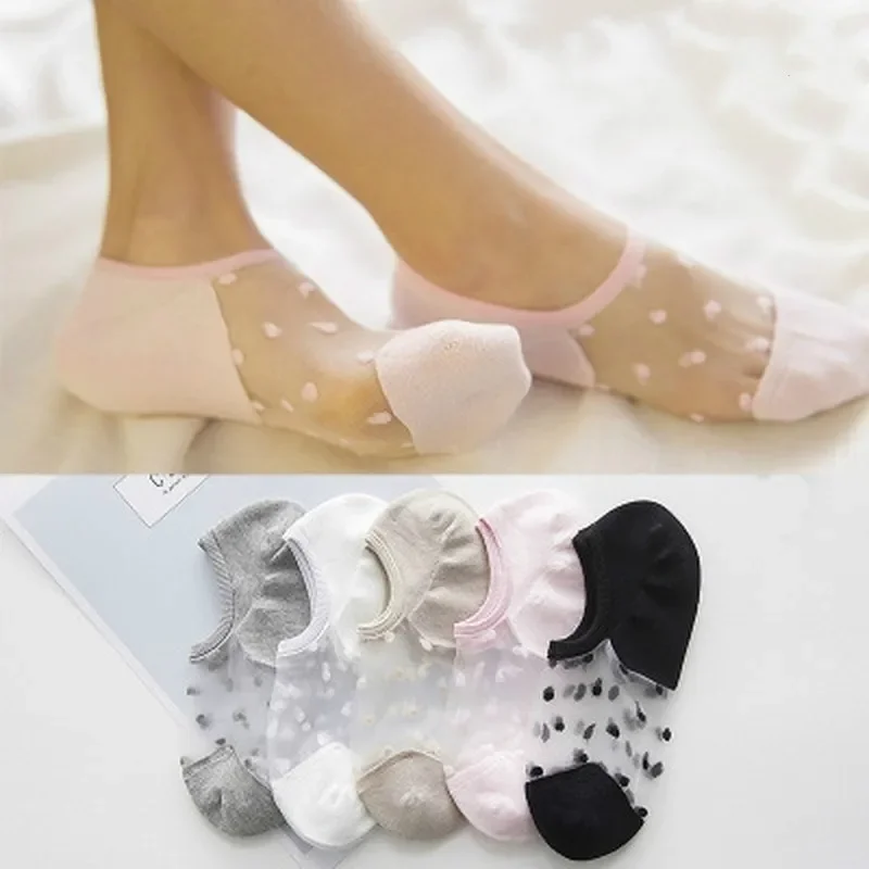 

2 Pair New Elegant Women Girls Cotton Comfortable Spring Summer Wear Low Ankle Invisible Elastic Short Socks 2024