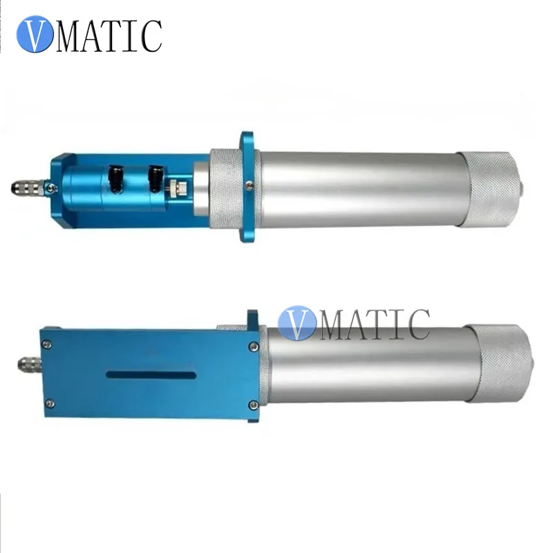 Precision Pneumatic Syringe Dispensing Valve Large Flow Anti-Drip (Suckback) for Medium High Viscosity Fluids, All-in-One Design