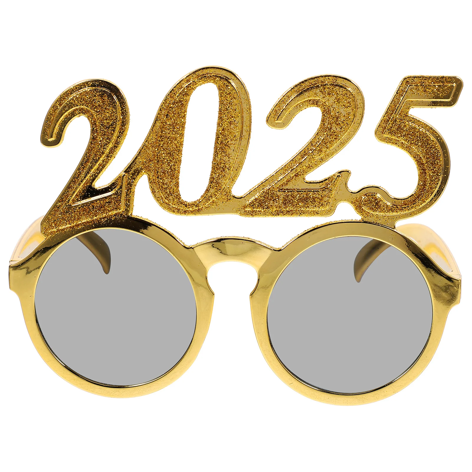 

New Year 2025 Plastic Eyeglasses Party Decoration Lightweight Pc Material Photo Props 2025 Eyeglasses Party Glasses Decor
